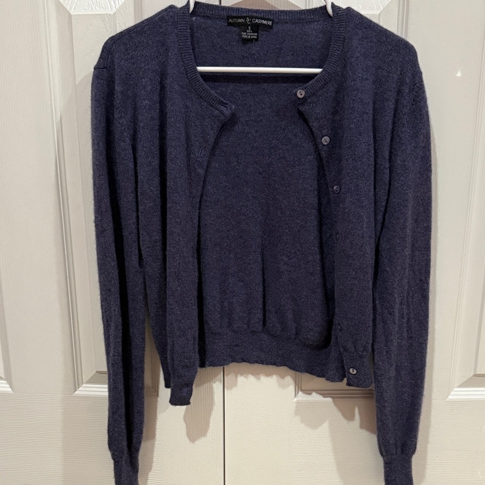 Autumn Cashmere Sweater/Cardigan
